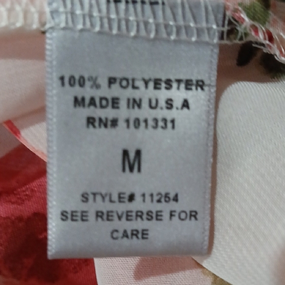 Charlotte Russe Pink Floral Ruffle Blouse - Picture 6 of 6